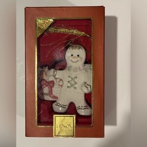 LENOX 2008 Gingerbread Generosity Ornament